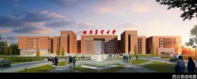 湖南農(nóng)業(yè)大學樓體外露燈字制作施工
